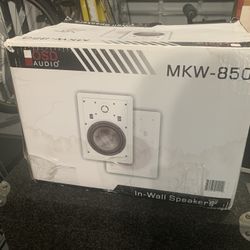 OSD Audio In-wall Speaker pair new