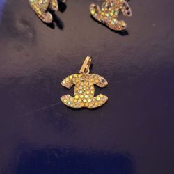 Chanel Earrings & Pendant Set