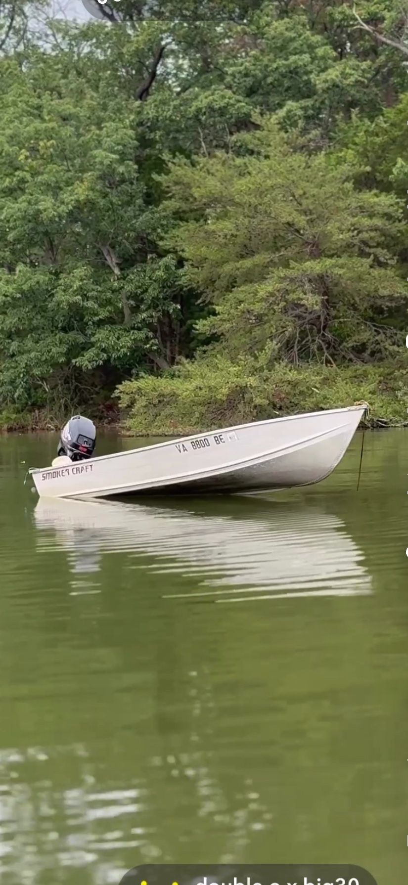 12 Foot Aluminum John Boat And 9.9 Mercury Long Shaft