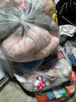 Bag of plushies