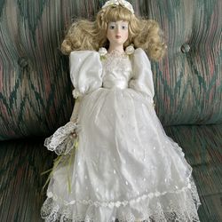 Charles A. Berry Porcelain Silvestri Bride Doll