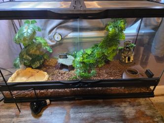 Tank and supplies