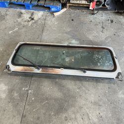 Jeep Wrangler YJ Oem Front Windshield Frame Silver 1987 Through 1995