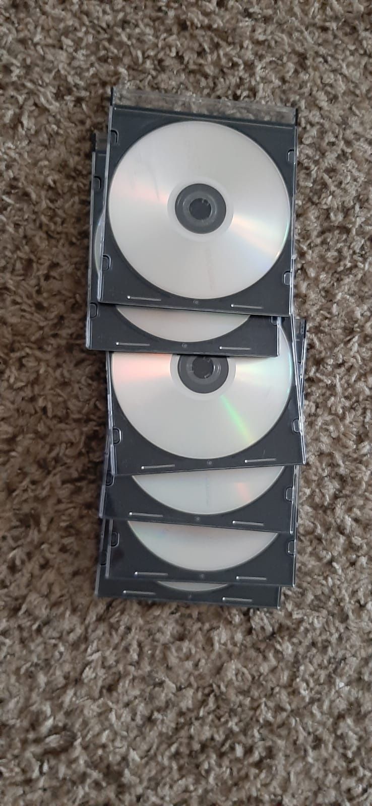 6 brand new Memorex Blank DVD’s