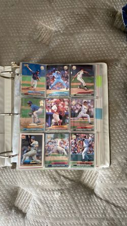 Baseball card collection