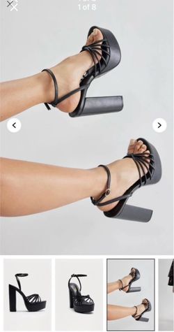 Black Fashion Nova Heels
