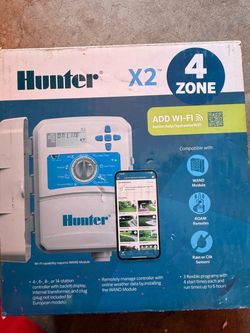 Hunter 4 station irrigation control