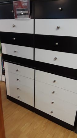8 cabinet dresser