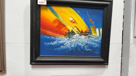 Sailin Away Painting