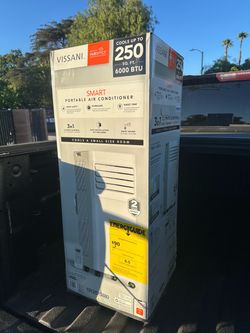 Vissani 6000 BTU Smart Portable Air Conditioner