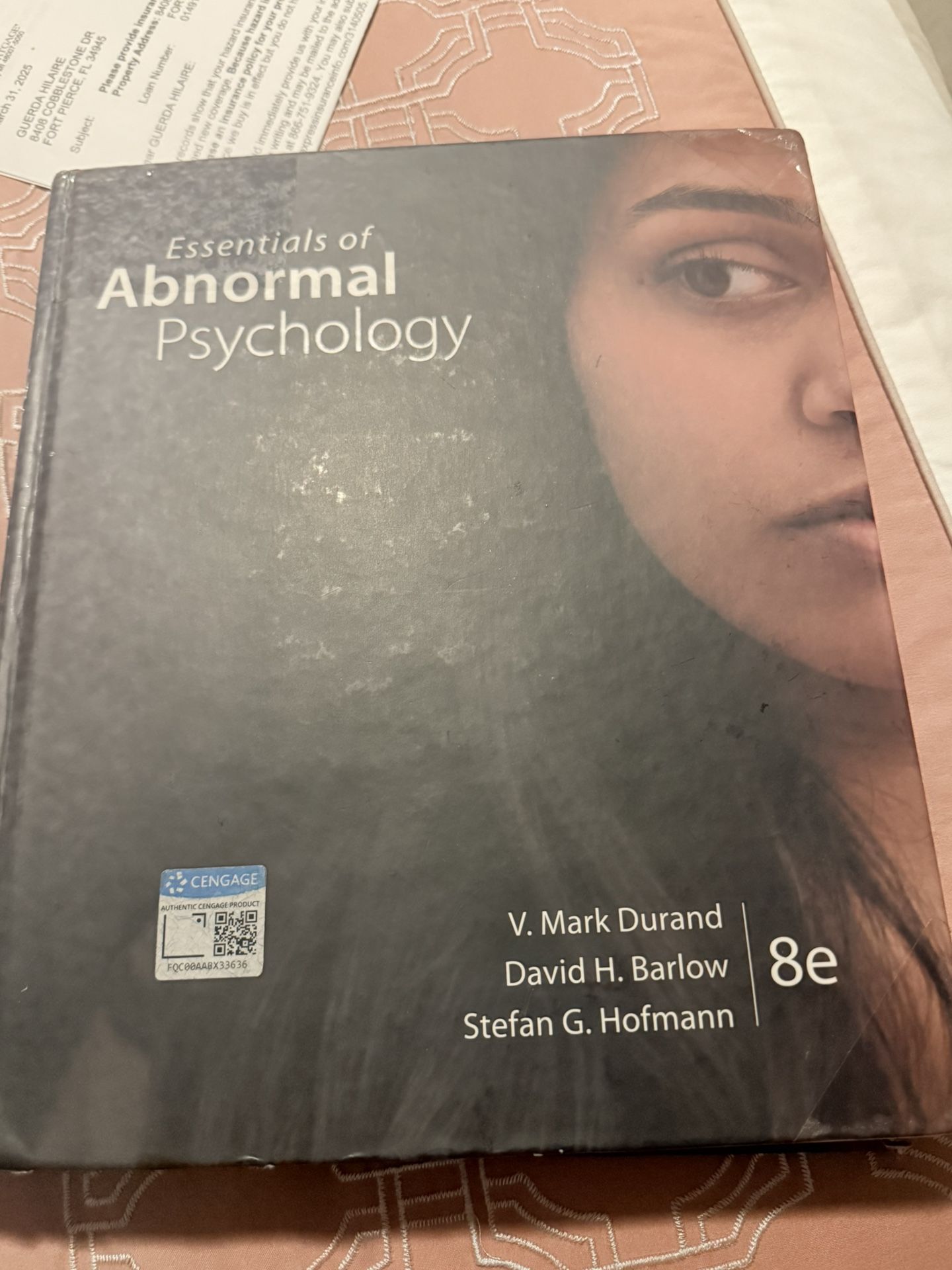 Essential Of Abnormal Psychology