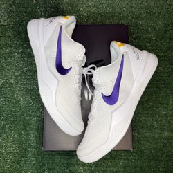 NEW Nike Kobe 8 Protro 'Lakers Home' Men’s Basketball Shoes Size 10 HF9550-100
