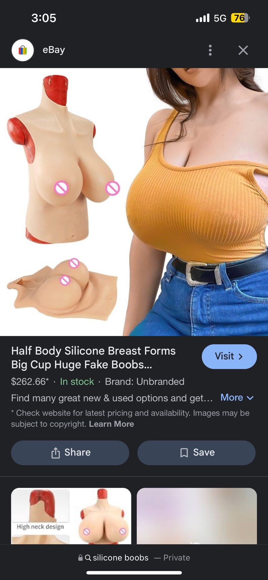 Silicone Boobs