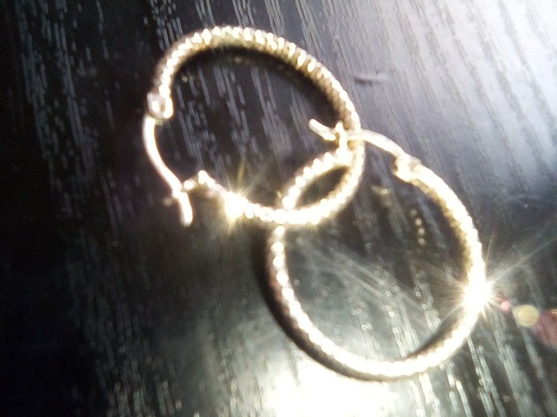 Mc. 235. 925 Mex. Pair Of Earrings.Silver.