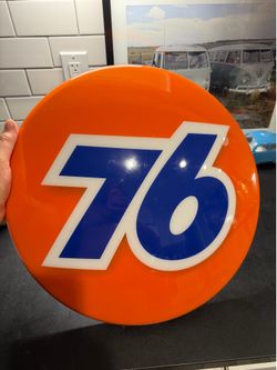 76 sign plastic