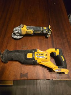 60v Reciprocating Saw plus XR Grinder 20v