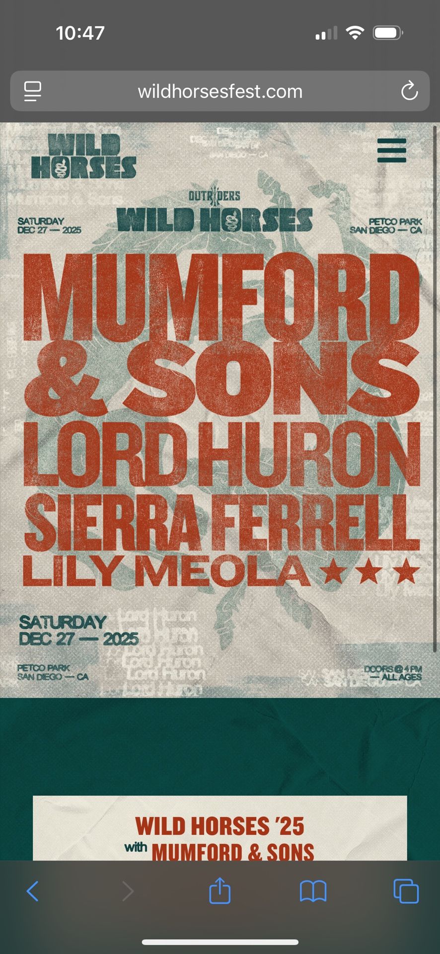 Mumford & Sons Tickets