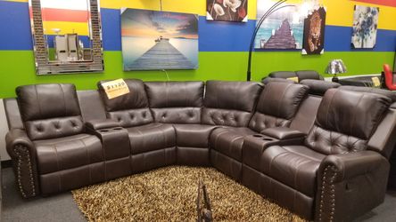 Sectional recliner