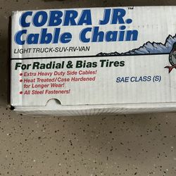 Cobra Jr Cable Snow Chains For Tires 