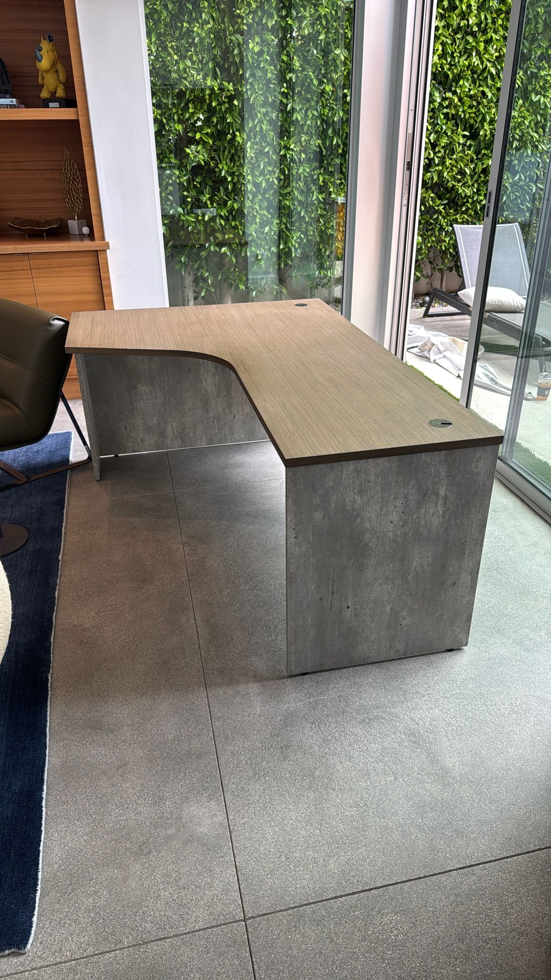 Modern L-Shaped Desk by Modloft – Sleek, Minimalist Design