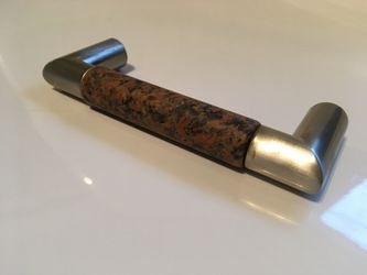 Granite cabinet and drawer pulls
