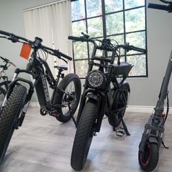 Electric Bike, Moped Bike, Electric Scooters – Full Suspension! 