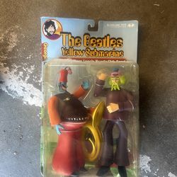 The Beatles yellow submarine.