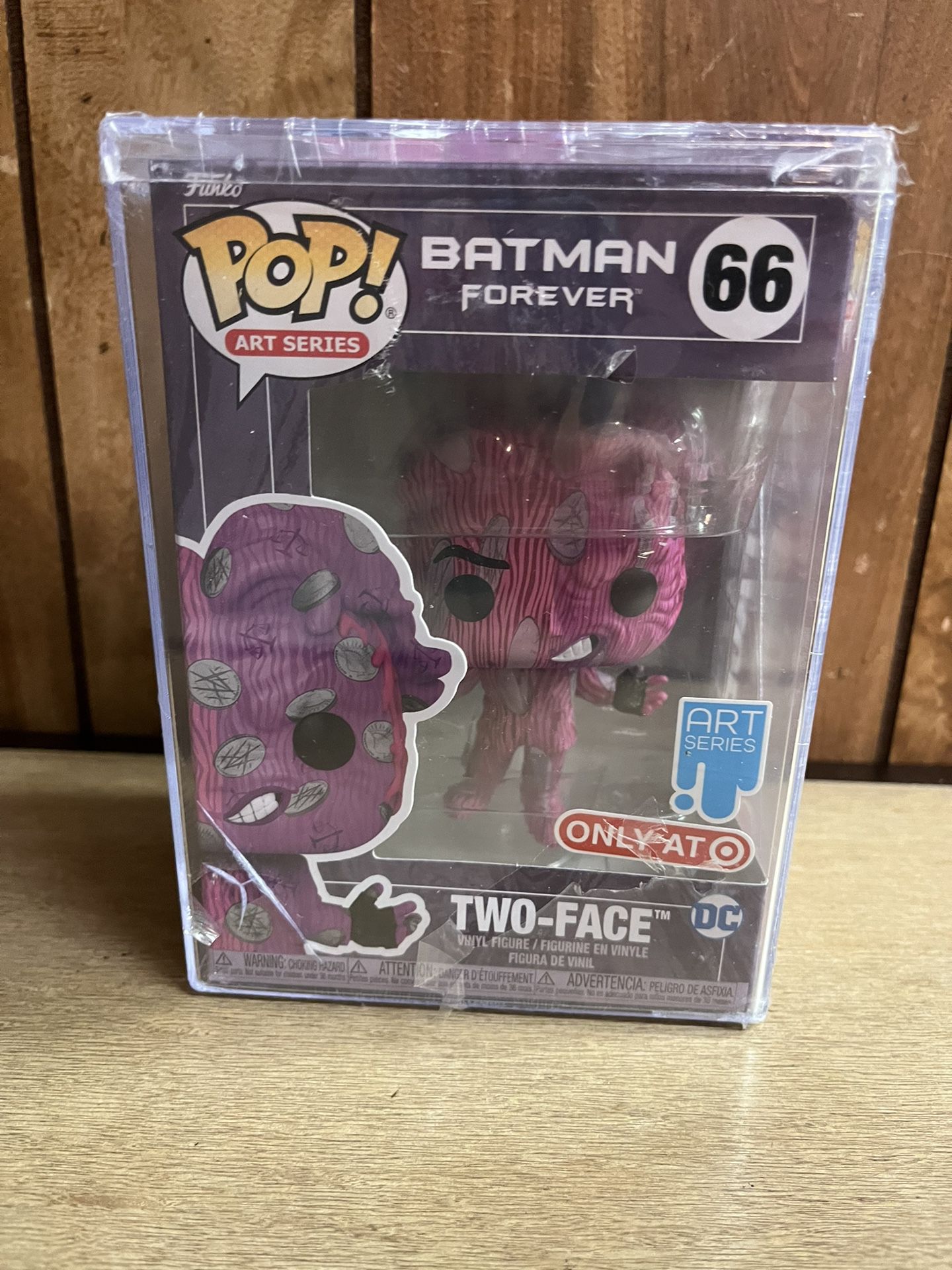 Brand New Funko Pop! Art Series  Batman Forever Two Face, #66