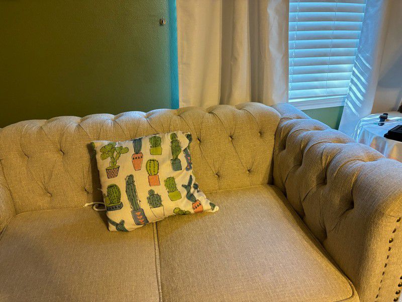 Two Piece Sofa Set 