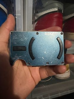 Ridge Navy Wallet