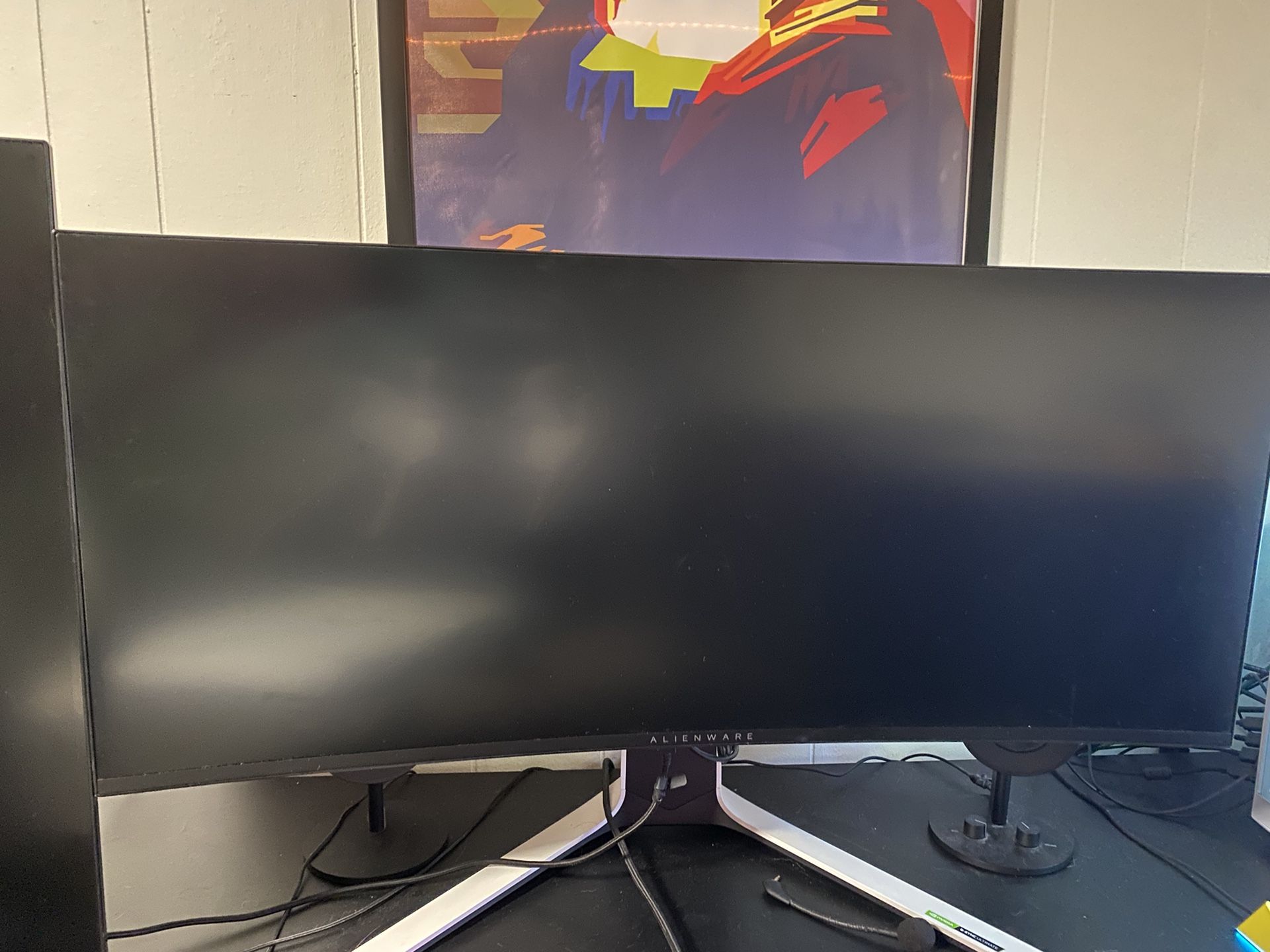 ALIENWARE 38” Curved Gaming Monitor (OPEN TO SLIGHT NEGOTIATIONS)