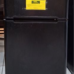 Haier black refrigerator