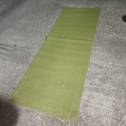 Athletic Works Non Slip Yoga Mat Exercise Training 68 x 24 Inches - Lime Green