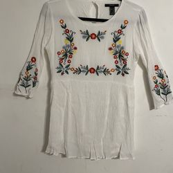 Embroidered dress