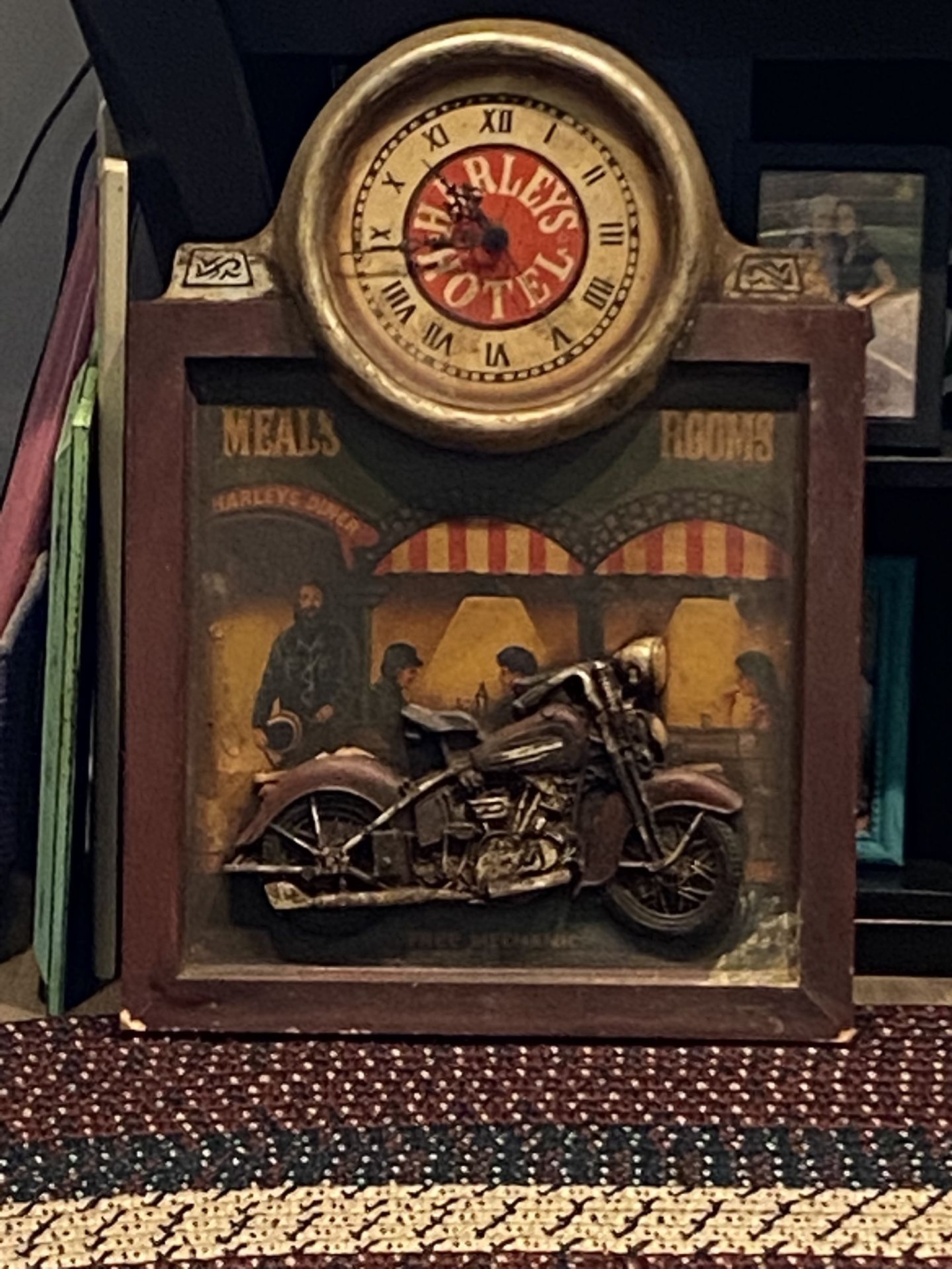 Vintage Harley Davidson Wall Hanging