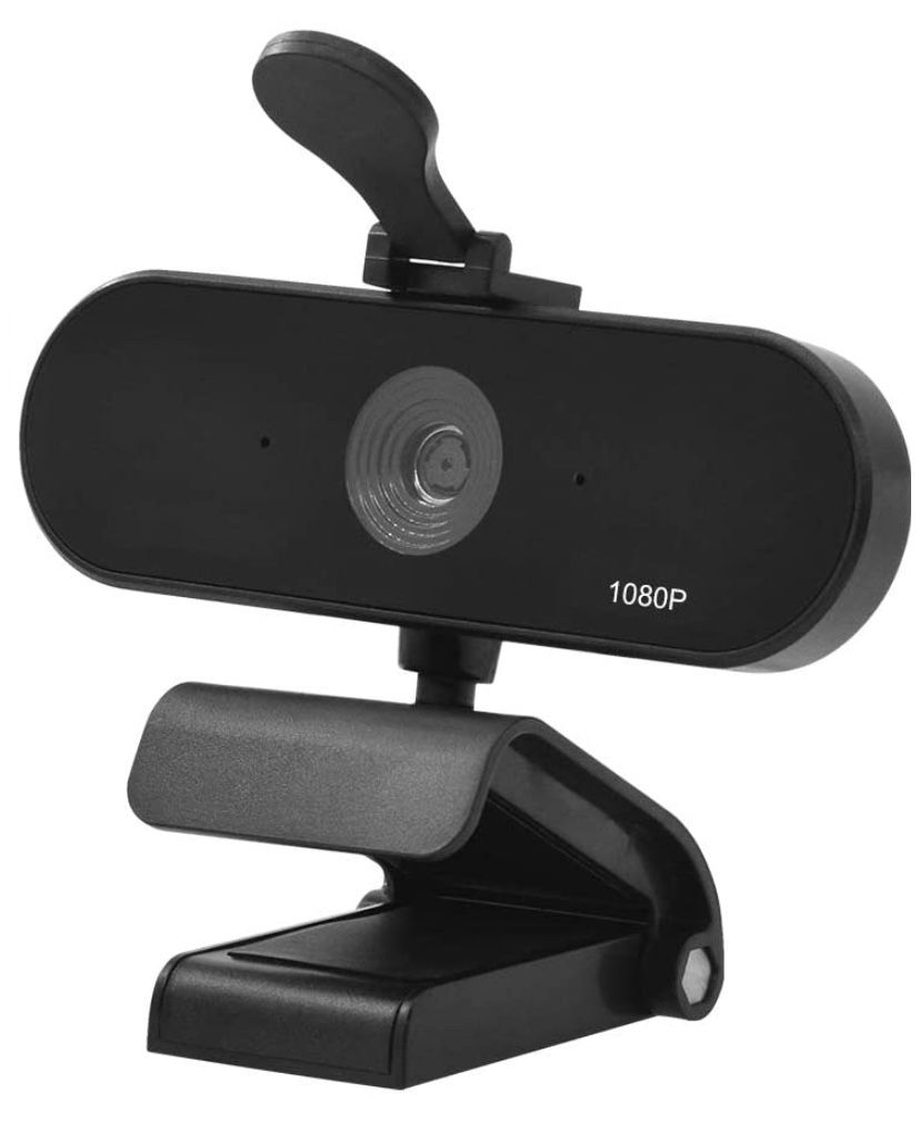 Seeings Guardnes 1080P FHD HD Webcam, USB Desktop Laptop Camera, Mini Plug and Play Video Calling Computer Camera, Built-in Mic, Flexible Rotatable Cl