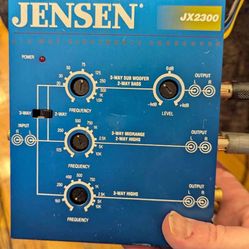 Jensen JX 2300 2/3 way crossover