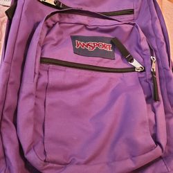 Brilliant Purple Jansport  Lightweight Backpack
