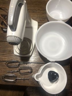 Rare Vintage 1950 General Electric Triple Whip Electric MIXER Juicer 12 Speed WORKS GREAT ONLY $100