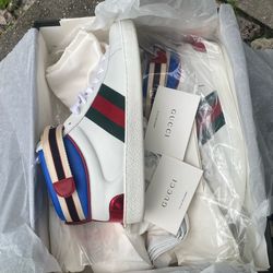Gucci Ace Stripe High Tops