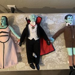 Vintage “Munsters”  Plush/plastic Dolls