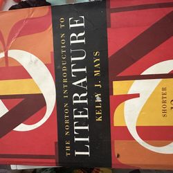 The Norton Introduction To Literature -Kelly J. Mays