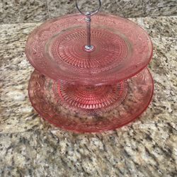 Glass Party Trays 