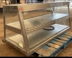 Hatco GRHD-4PD Stainless Steel Countertop Heated Display Case