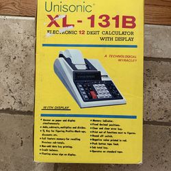 Unisonic XL-131B Electronic Calculator