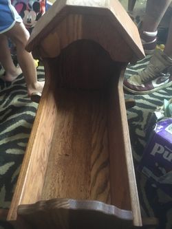 Wood cradle