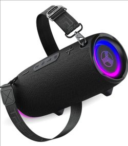 TREBLAB HD-Max Bluetooth Speaker – 60W Waterproof Portable Speaker | 20-Hour Battery | Deep Bass | Power Bank | New