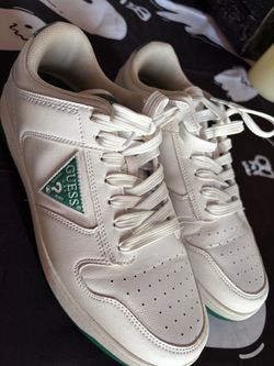 Guess Jeans Low-Top Sneakers White Green