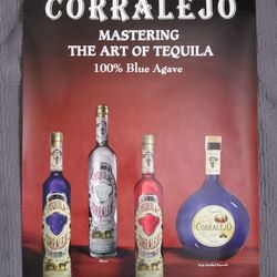CORRALEJO Tequila Large Poster - Unused/Unpinned - NEW