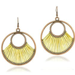 Threaded Dangle Earrings